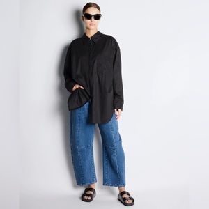 Roucha Daphnes denim. Medium blue. Size B.